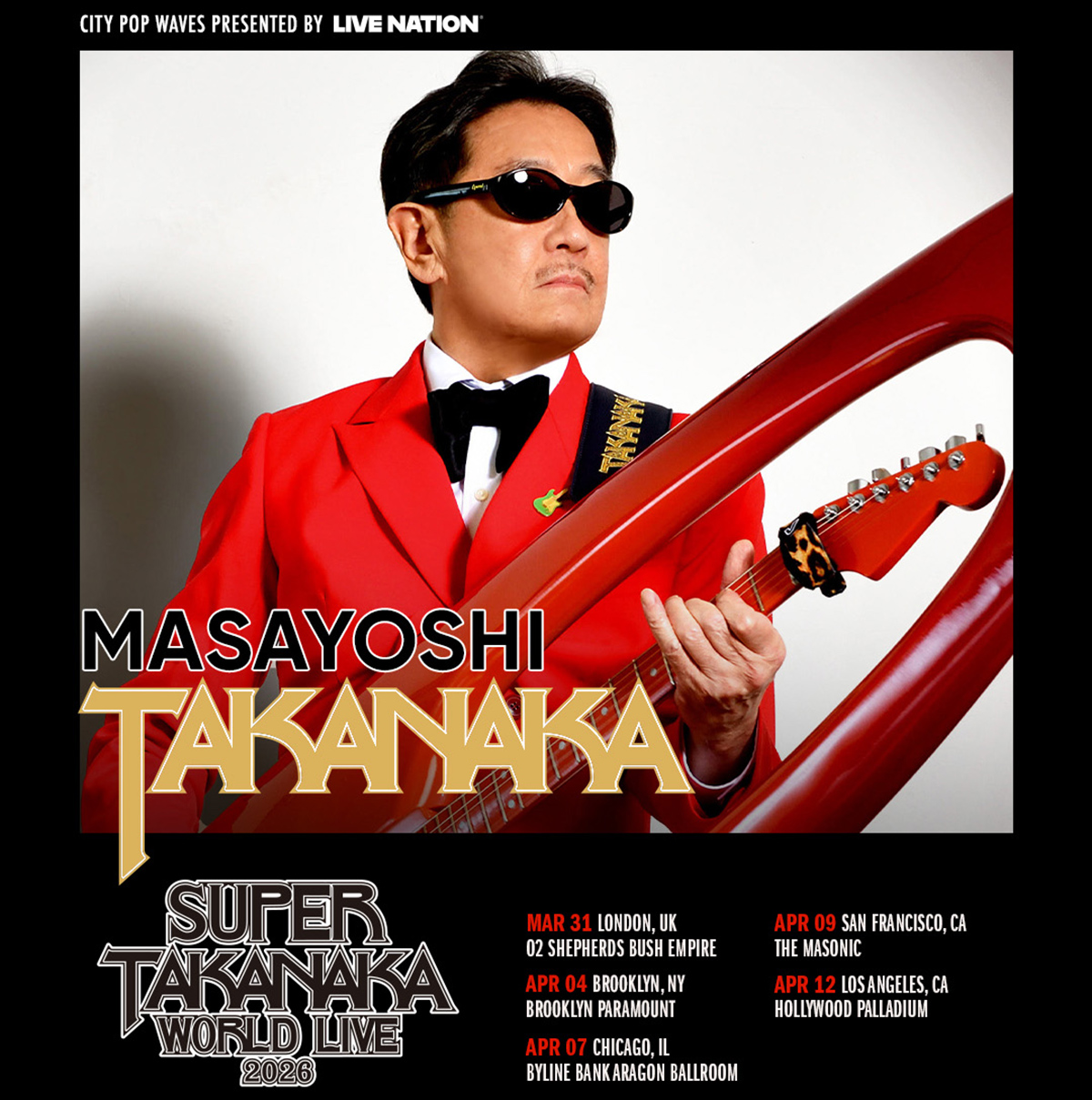 SUPER TAKANAKA WORLD LIVE 2026