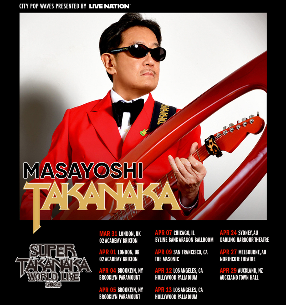 SUPER TAKANAKA WORLD LIVE 2026